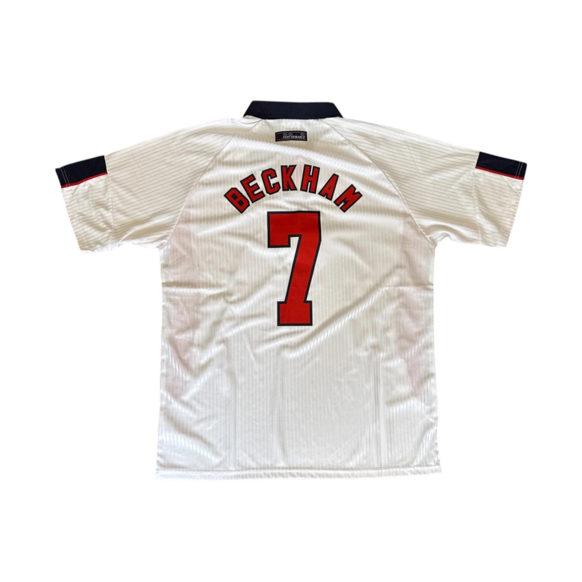 Jersey Inglaterra Local 1998 (Dorsal Beckham 7)