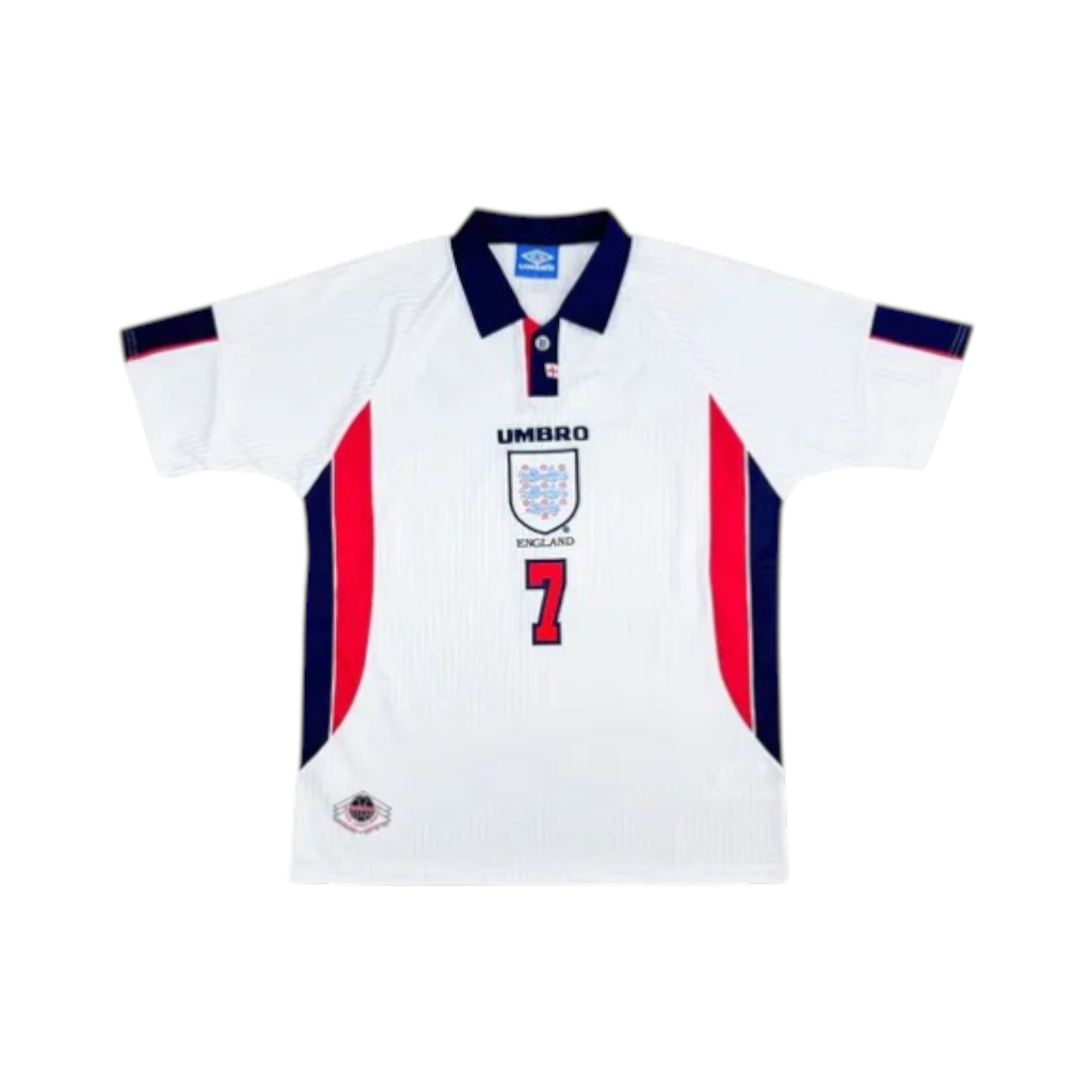 Jersey Inglaterra Local 1998 (Dorsal Beckham 7)