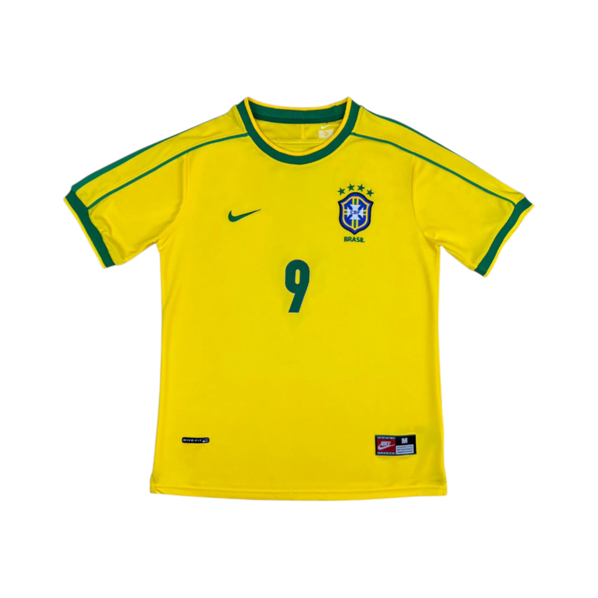 Jersey Brasil Local 1998 (Dorsal Ronaldo 9)