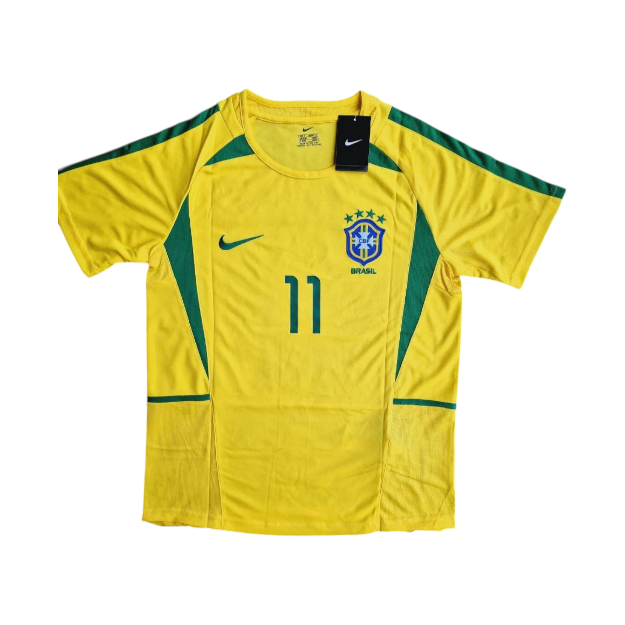Jersey Brasil Local 2002 (Dorsal Ronaldinho 11)