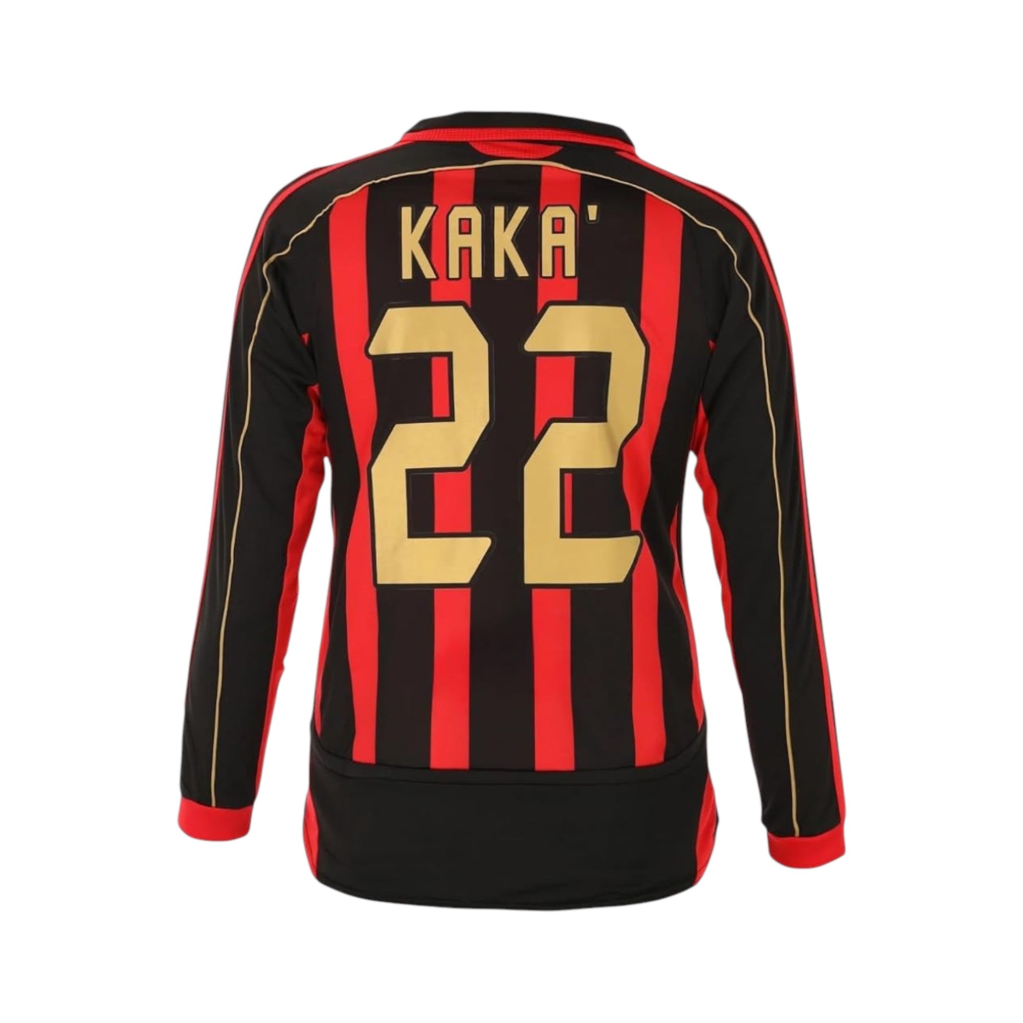 Jersey AC Milan 06/07 Local Manga Larga Kaka 22