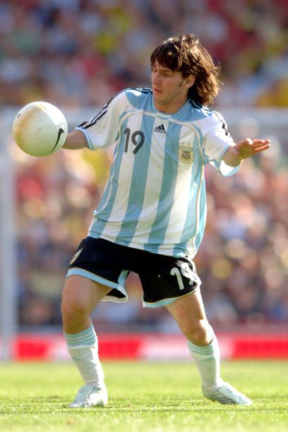 Jersey Argentina Local 2006 (Dorsal Messi 19)