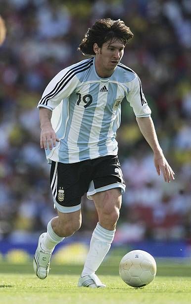 Jersey Argentina Local 2006 (Dorsal Messi 19)