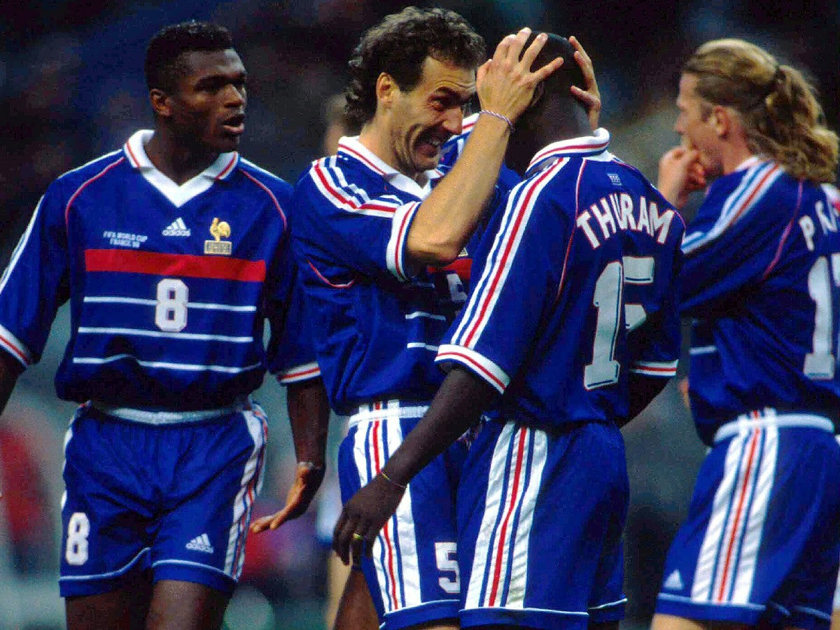 Jersey Francia Local 1998 (Dorsal Zidane 10)