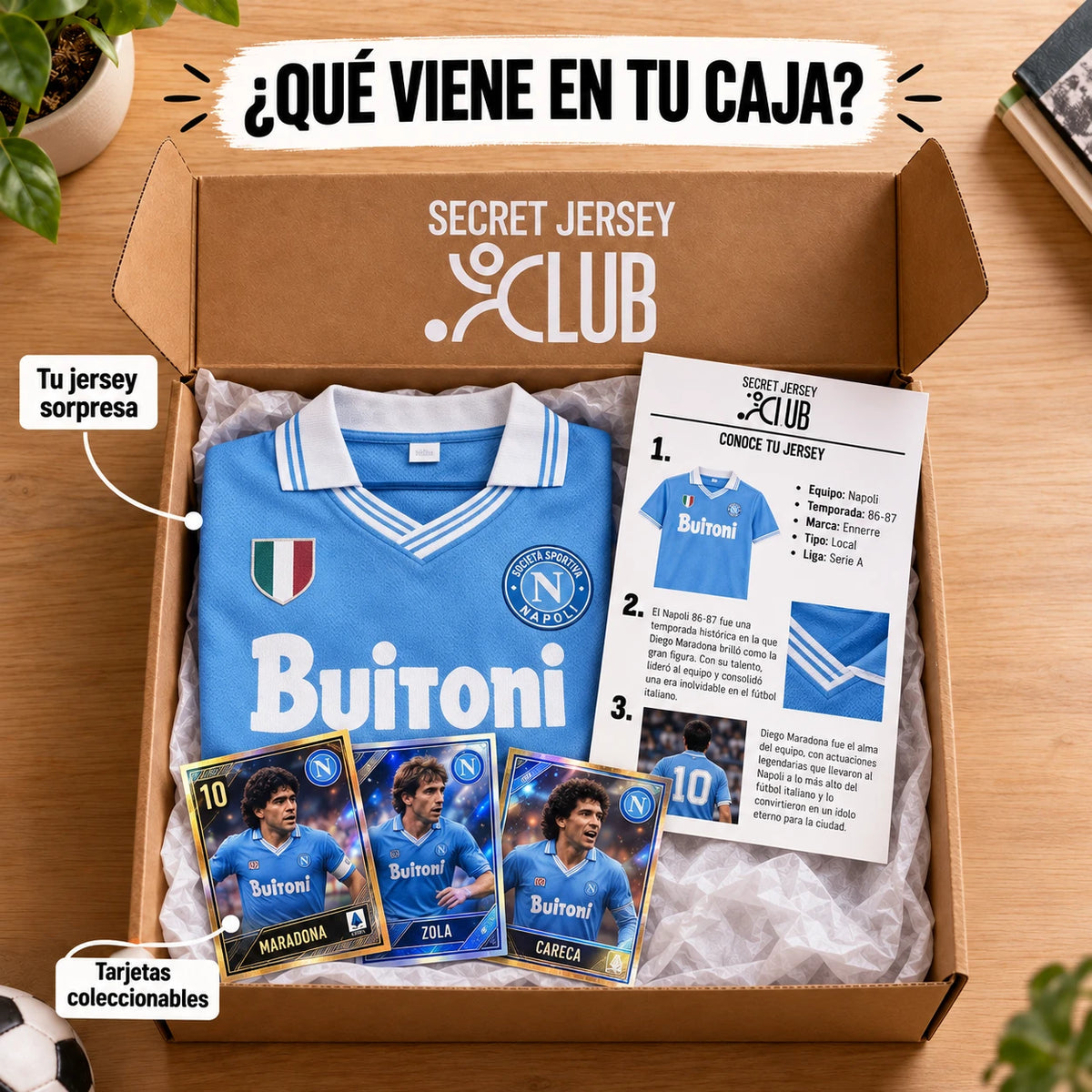 Qué viene en tu Mystery Box: jersey sorpresa, infografía y tarjetas coleccionables