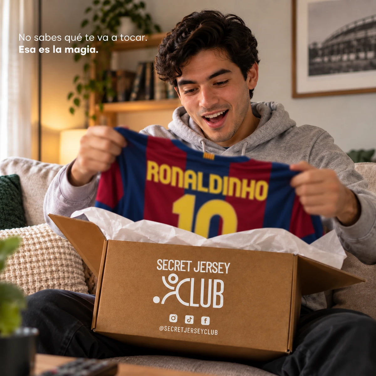Unboxing de Mystery Box Secret Jersey Club