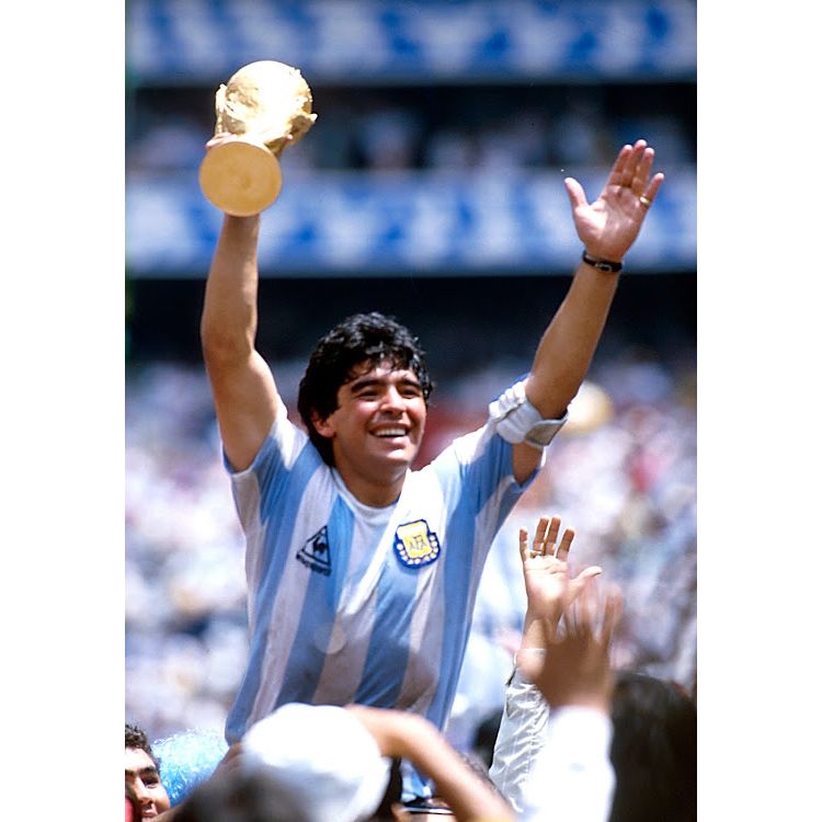 Jersey Argentina Local 1986 (Dorsal Maradona 10)