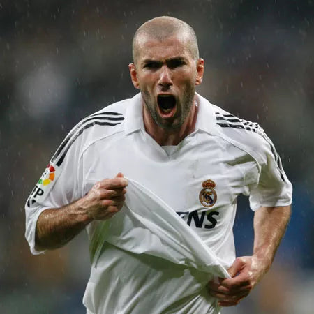 Jersey Real Madrid 05/06 Local Manga Larga Zidane 5