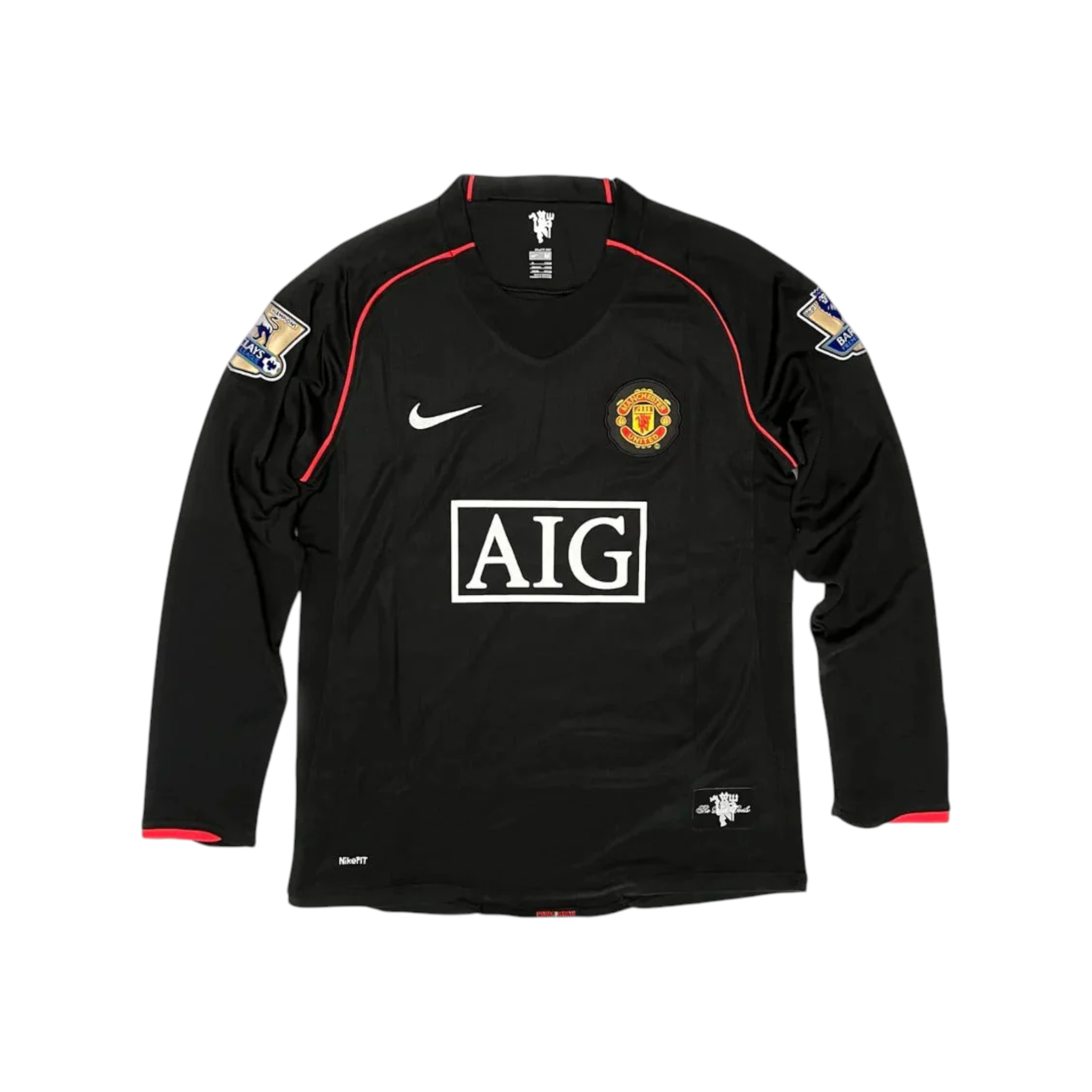 Jersey Manga Larga Manchester United Tercera 07/08