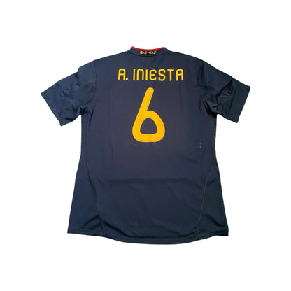 Jersey España Visita 2010 (Dorsal Iniesta 6)