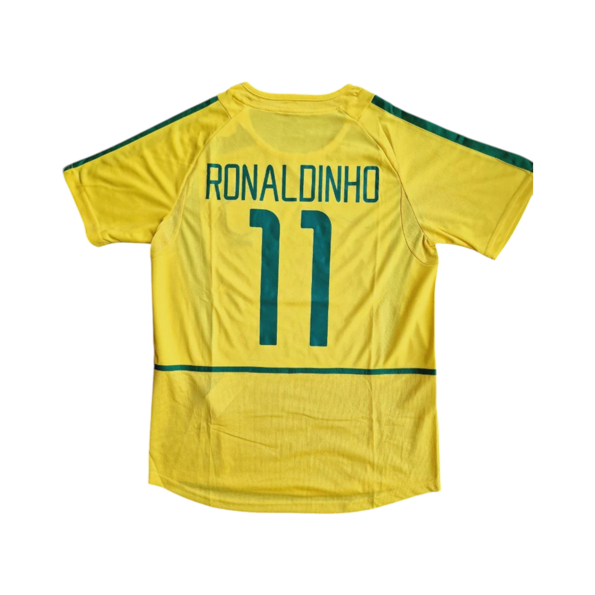 Jersey Brasil Local 2002 (Dorsal Ronaldinho 11)