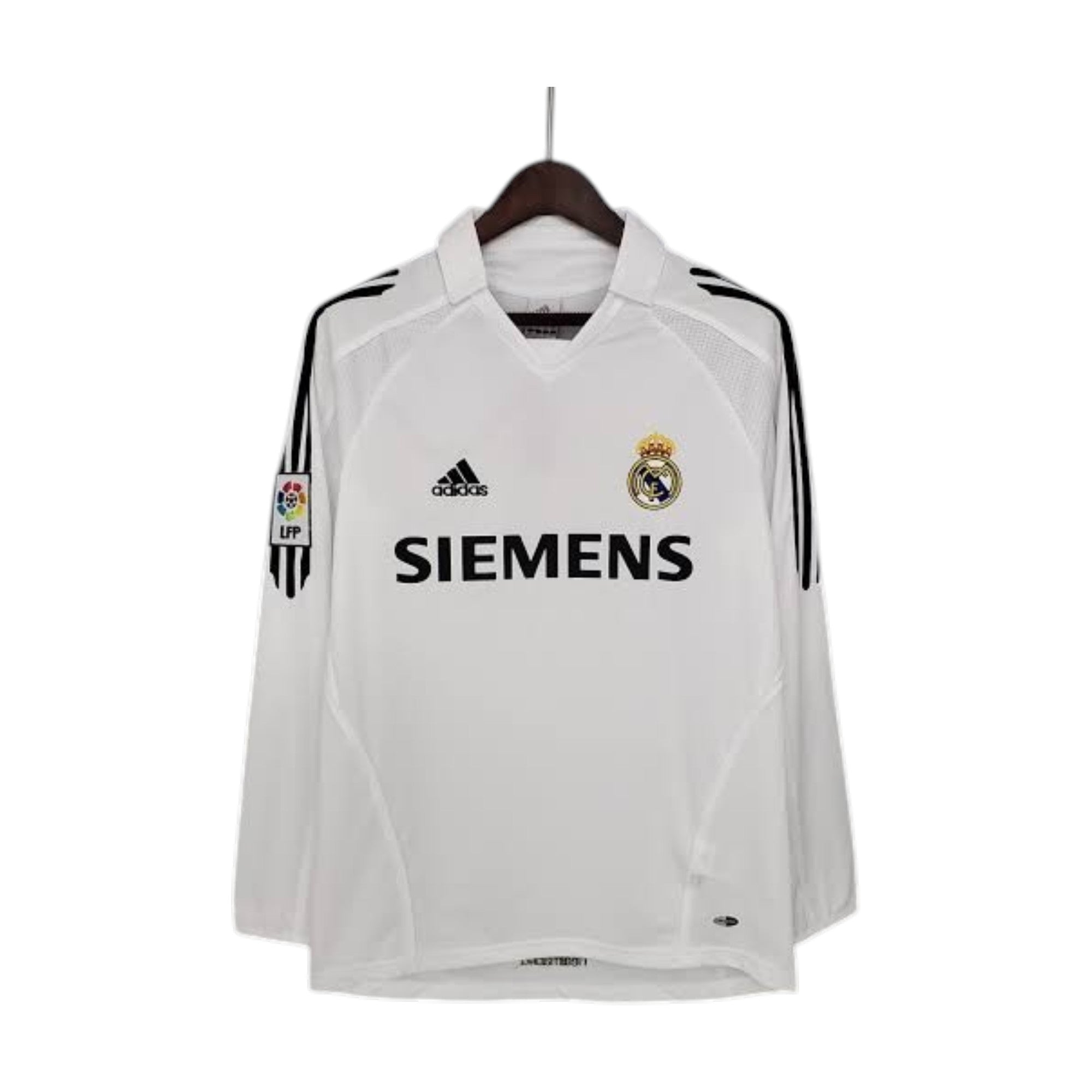 Jersey Real Madrid 05/06 Local Manga Larga Zidane 5
