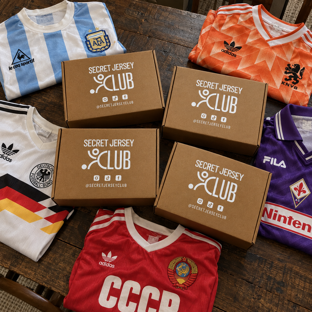 Retros legendarios, temporada 26/27 o Champions. Tú eliges qué equipos NO quieres y nosotros armamos tu caja.
