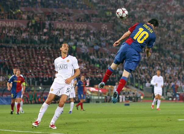 Jersey Barcelona Local 08/09 Manga Larga (Messi 10)