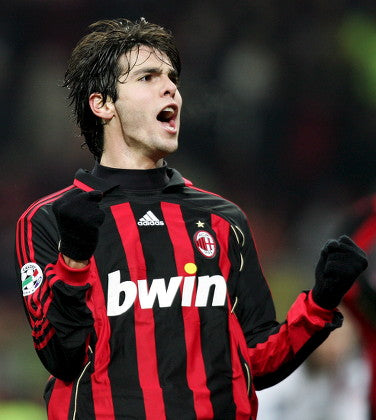 Jersey AC Milan 06/07 Local Manga Larga Kaka 22