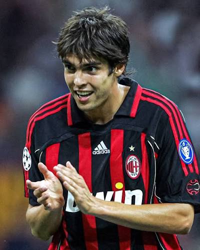Jersey AC Milan 06/07 Local Manga Larga Kaka 22