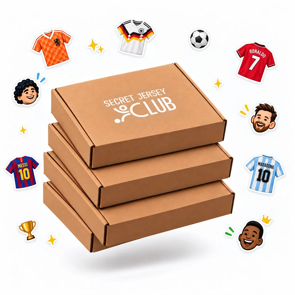 Retros legendarios, temporada 26/27 o Champions. Tú eliges qué equipos NO quieres y nosotros armamos tu caja.