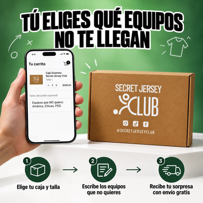 Tú eliges qué equipos NO te llegan en tu Mystery Box