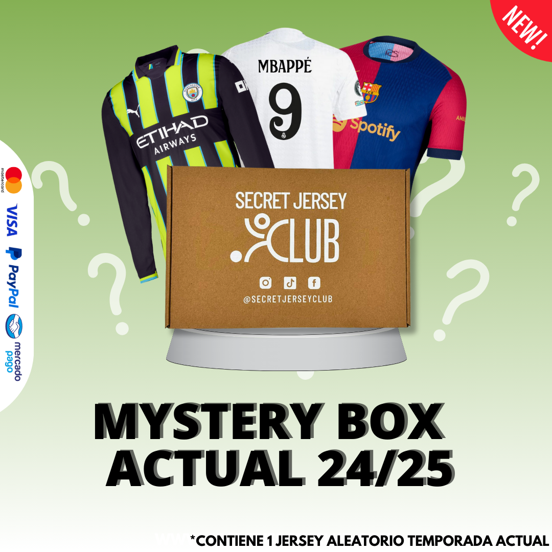 Mystery Box Temporada 24/25 - 1 Jersey Misterioso Actual (Producto Nuevo)