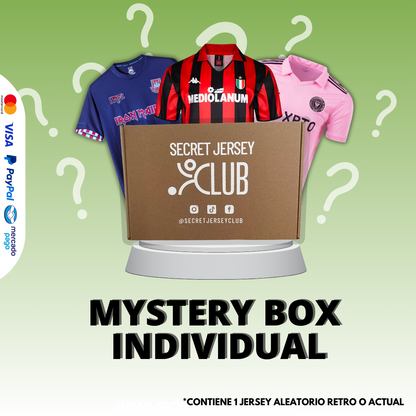 Mystery Box - Caja con 1 Jersey de Futbol Misterioso