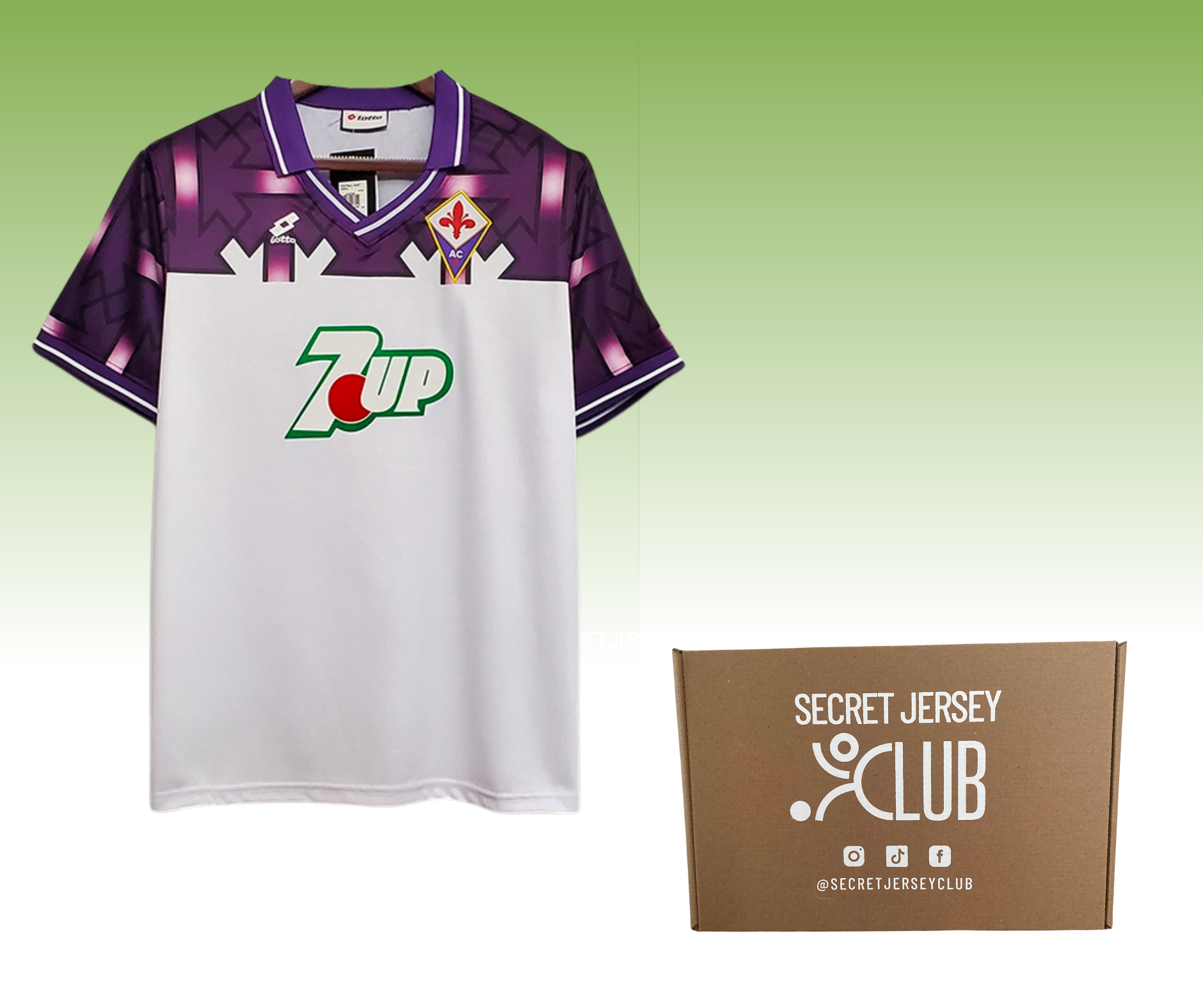 Mystery Box Retro - Caja con 1 Jersey de Futbol Misterioso Retro