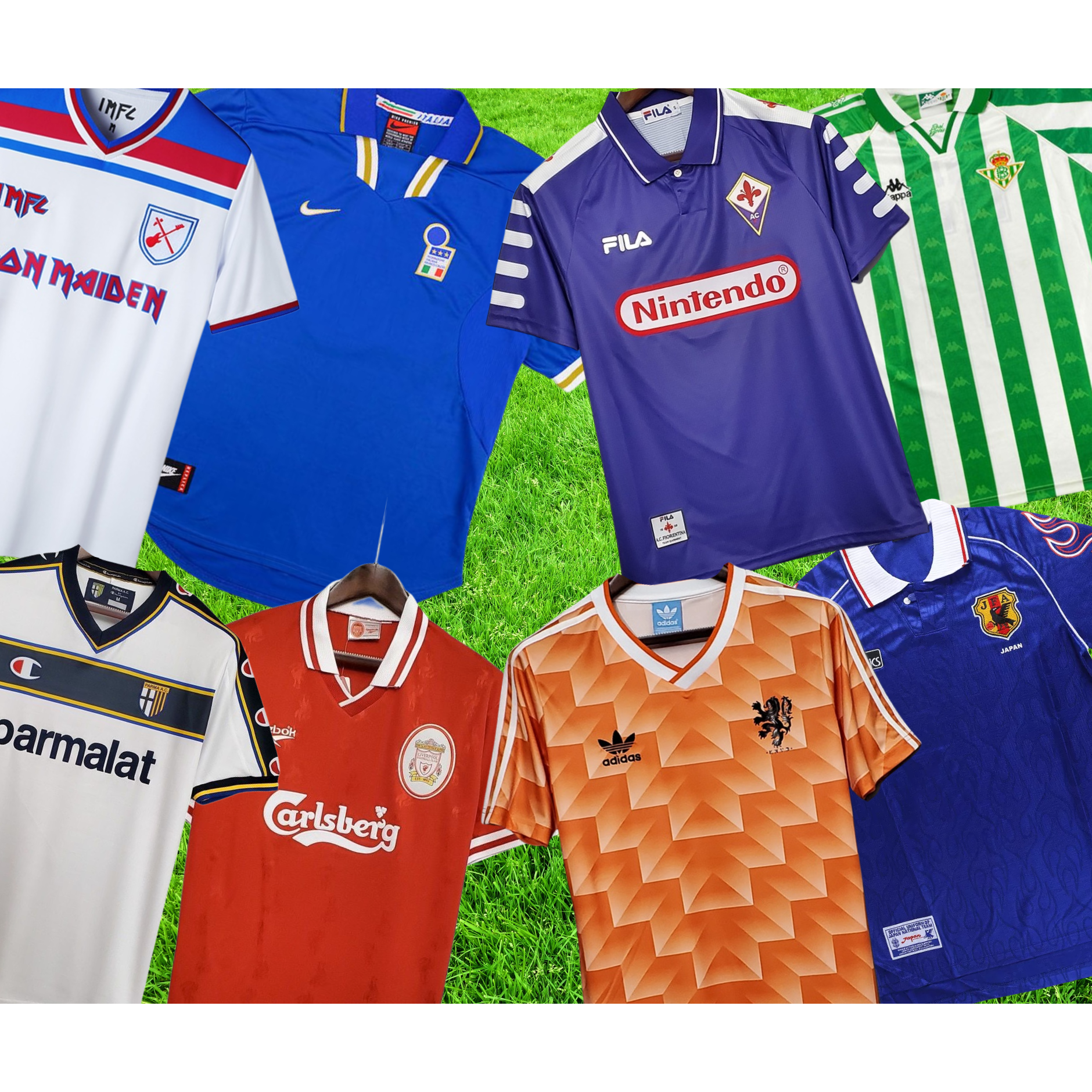 Mystery Box Doble - Caja con 2 Jerseys de Futbol Misteriosos (1 Retro + 1 Actual)